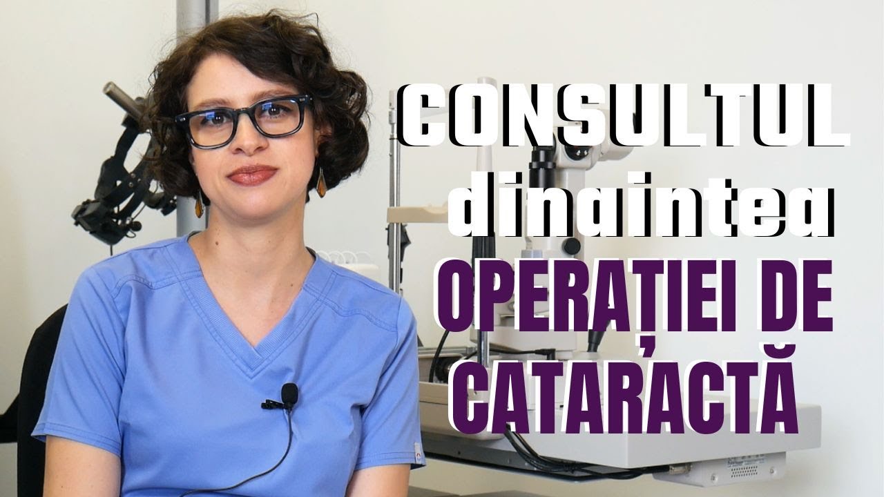Controlul dinaintea operației de cataractă