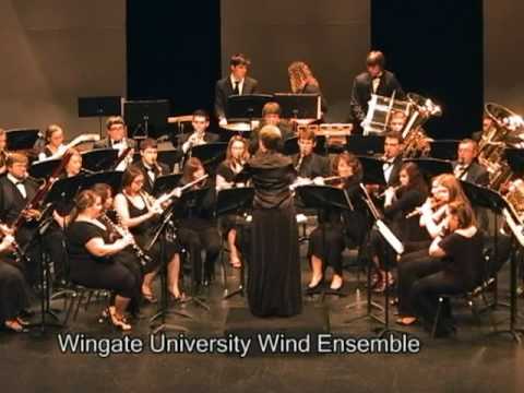 Wingate University Wind Ensemble Concert Spring 2010 - Byrns Coleman, Special Guest