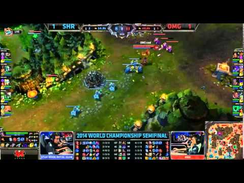 Star Horn Royal Club vs OMG | Game 3 Semi Finals S4 Worlds LOL 2014 Playoffs | SHR vs OMG G3