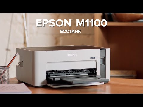 Impresora Blanco y Negro Epson EcoTank M1100
