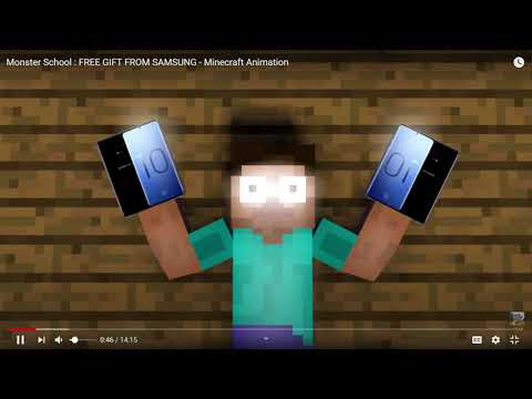 Monster School   FREE GIFT FROM SAMSUNG rathu ranger trial  Minecraft Animation   YouTube   ]