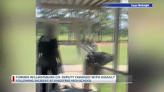 Former Williamsburg County deputy charged with assault following alleged assault of student at Kings