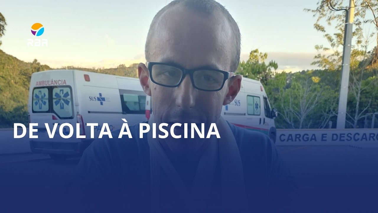 Superação dentro e fora da piscina