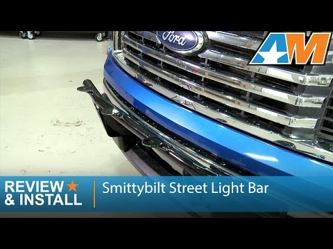 2009-2014 F-150 Smittybilt Street Light Bar - Gloss Black (Excluding Raptor) Review & Install
