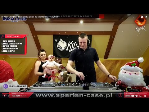 Dj Killer Live Mix - Niedzielne granie na spontanie 27.12.2020