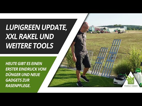 Update Lupigreen | Aerifizierschuhe Nivilli Air | Rasenrakel XXL |  FlowZone Akku Gartenspritze