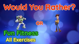 Would You Rather?? WORKOUT - At Home Fun Fitness Activity for Family and Kids - Physical Education