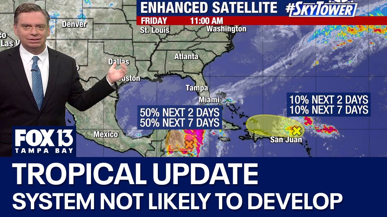 Tropical system unlikely to develop in Atlantic