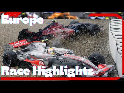 F1 2007 European Grand Prix Extended Highlights (Round 10)