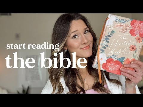 How to start reading the Bible | 5 bible study tips for BEGINNERS