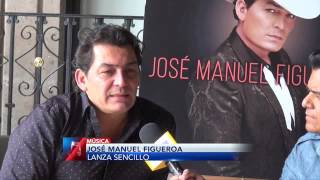 José Manuel Figueroa, en entrevista sobre su sencillo "Tierno Pecado"