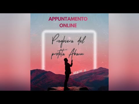 Chiesa ADI Padova - “Preghiera del profeta Abacuc” Michele Venditti