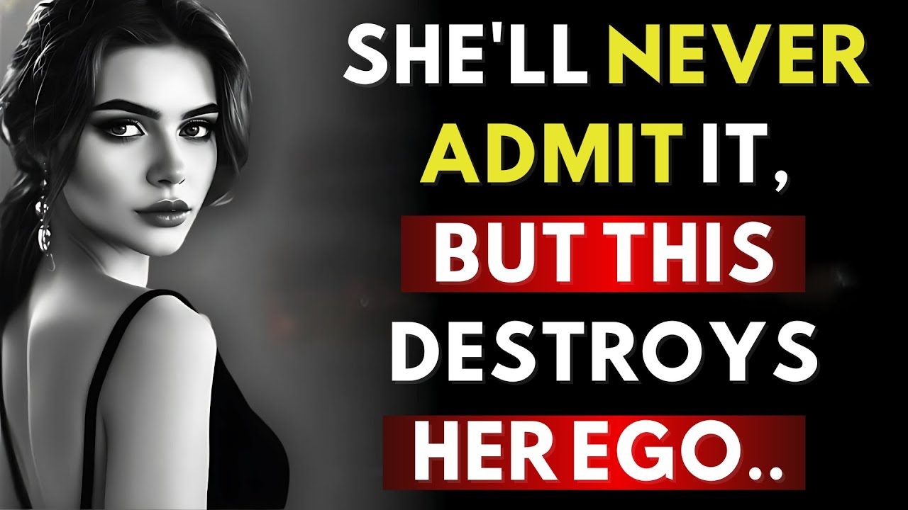 How Stoicism Destroys Ego: The Truth She Will Deny Until The End | Stoic Mindset