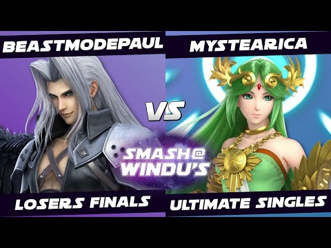 BeastModePaul (Sephiroth) vs Mystearica (Palutena) - Smash @ Windu's 125 - Losers Finals SSBU