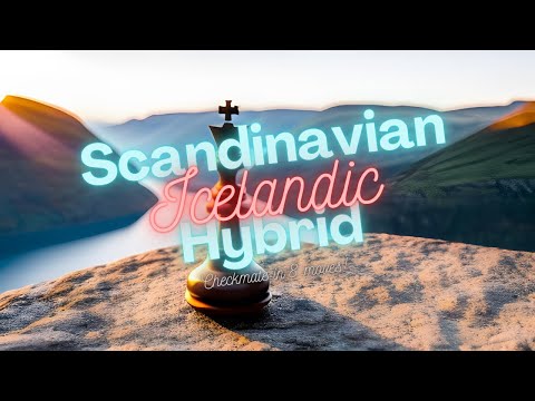 Checkmate in 8 Moves With This Scandinavian Icelandic Hybrid!