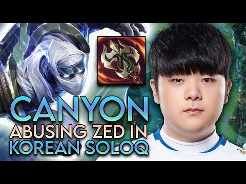Canyon is ABUSING Zed in Korean Challenger! - Learn Jungle With Me #1 - LoL Jungle Guide
