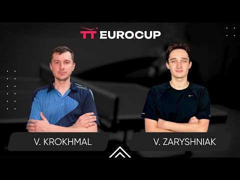 09:30 Vitalii Krokhmal - Vadym Zaryshniak 04.10.2024 TT Euro.Cup Ukraine Master. TABLE 3