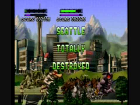 Let's Play Rampage 2 Universal Tour Co-op Part 1