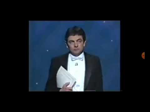 Rowan Atkinson sings the European Anthem (Beethoven's 9th Symphony) With subtitle (German)