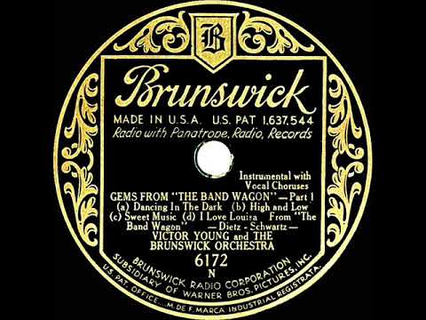 1931 Victor Young - Gems from “The Band Wagon” (Munn, Rowland, Parker, Luther & trio, vocals)