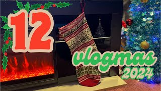 Day 12 - decorated for Christmas! // Vlogmas 2024