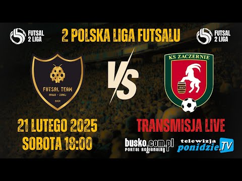 FUTSAL TEAM Busko-Zdrój vs KS Zaczernie - transmisja LIVE