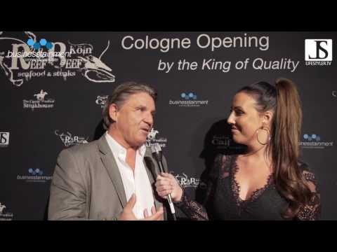 Reef&Beef Silvester businesstainment mit Just Fit Inhaber Frank Böhme