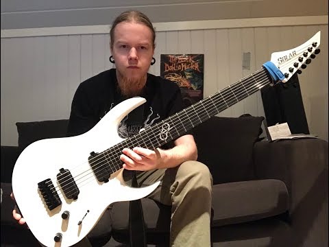 Solar Guitars A2.7 unboxing and quick overview/demo.