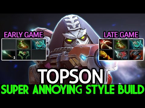 TOPSON [Sniper] Super Annoying Style Build Free Hit Headshot Dota 2