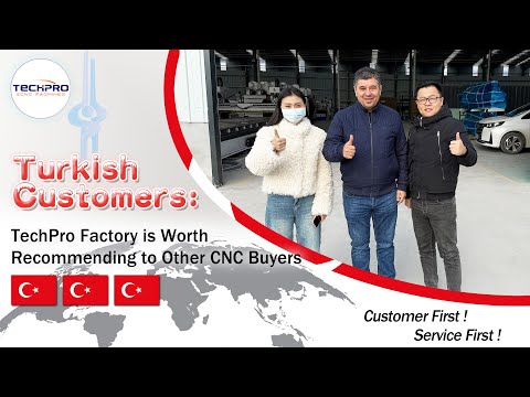 Turkish Customers Praise TechPro ATC CNC Router As Worth Buying