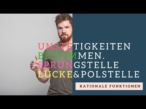 Determine discontinuities | Jump, gap, and pole (rational functions)