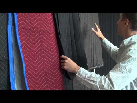 Review of Sound blankets to use for Acoustic room treatment in a recording studio