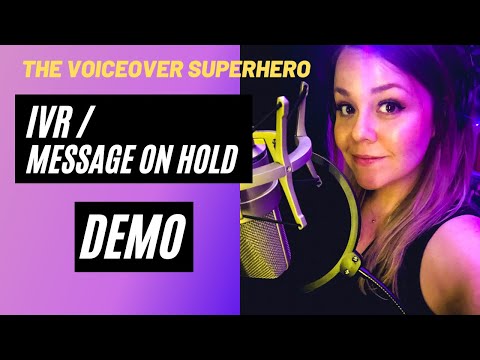 IVR & Message on Hold Voiceover Demo