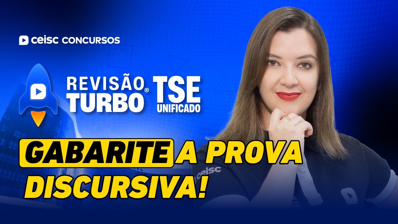 🔥 Concurso TSE Unificado: Dicas Prova Discursiva | Analista Judiciário