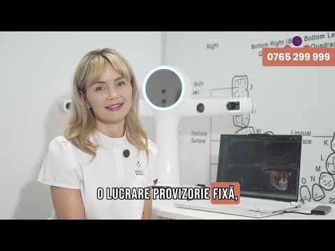 Pacientul avea o dantură afectată, pierdere de os și alte probleme.