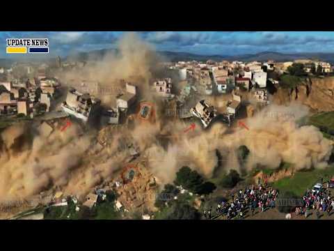 🚨Sicily Worse: Niscemi Cliff Again Collapses Today - Scientists Fear Niscemi Disappear to World Map!