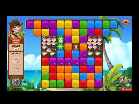 Lost Island Blast Adventure Level 967 NO BOOSTERS - A S GAMING