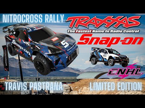 Traxxas Snap-On Travis Pastrana RC Nitrocross Rally Car Limited Edition