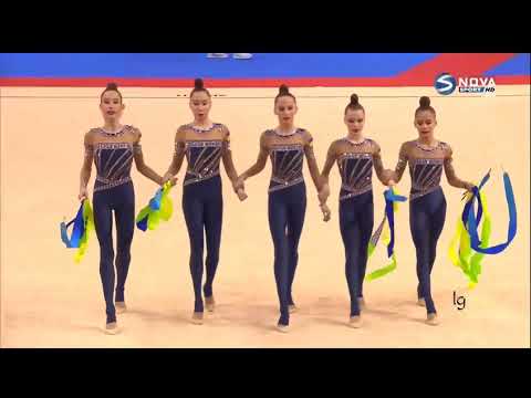 Junior Group Ukraine All-around Routines European Championships Varna 2021