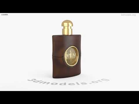 Yves Saint Laurent Opium Eau de Parfum 3D model by 3DModels.org