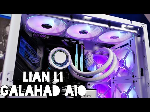 Lian Li Galahad AIO 240, распаковка, установка и тесты (в Lian Li Air Mini)