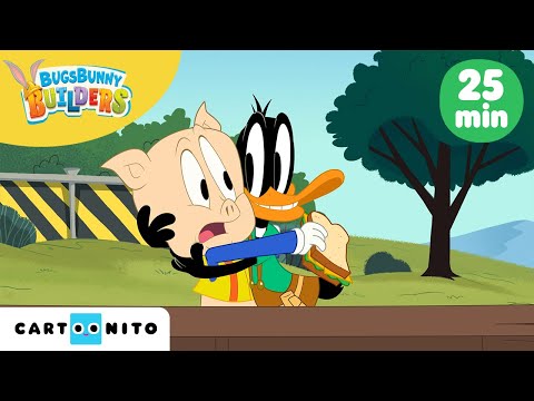 Lunch Break | Bugs Bunny Builders Compilation | Songs for Kids | @cartoonito