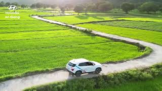 Hyundai Creta nổi bật giữa cảnh sắc vùng Thất Sơn An Giang