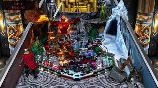 PINBALL FX3 THOR GAMEPLAY 4K PS4 PRO
