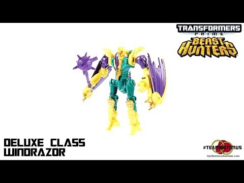 Video Review of the Transformers Beast Hunters: Deluxe Class Windrazor