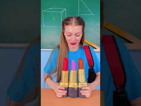 Edible Lipstick! Chocolate Makeup #shorts