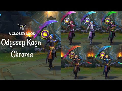 Odyssey Kayn Chromas (ALL FORMS)