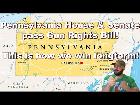 PA House passes Gun Rights Bill... Dem Gov WILL veto... This is how you win longterm... Thumbnail