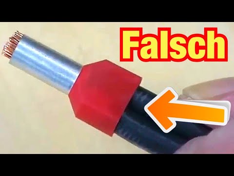 Crimping double wire end ferrules! Here's how to do it right.