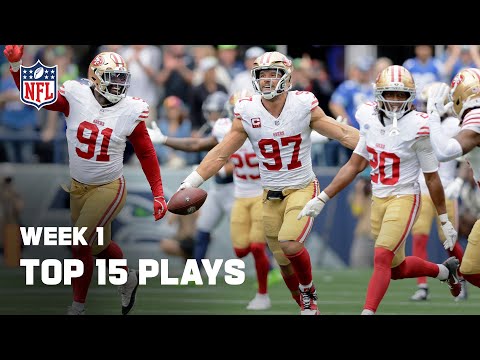 Top 15 Plays From Week 1 | 2025 NFL Season